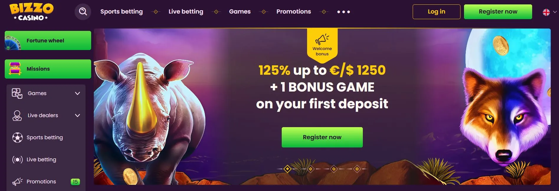 najboljši online casino Bizzo Casino
